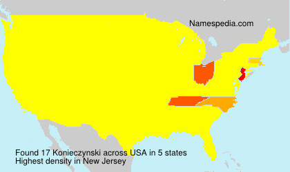 Surname Konieczynski in USA Surname Konieczynski in USA
