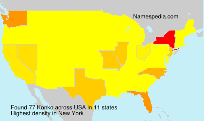 Surname Konko in USA Surname Konko in USA