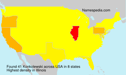 Surname Konkolewski in USA Surname Konkolewski in USA