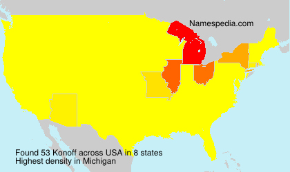 Surname Konoff in USA Surname Konoff in USA