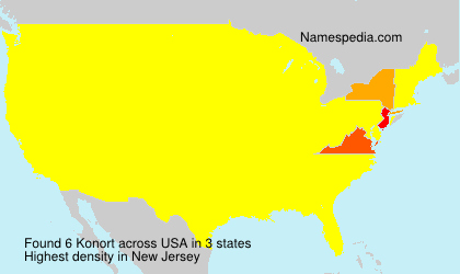 Surname Konort in USA Surname Konort in USA