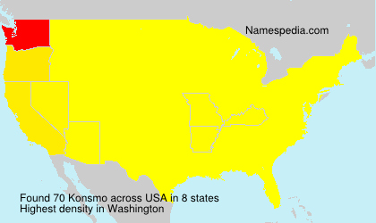 Surname Konsmo in USA Surname Konsmo in USA