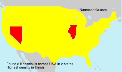 Surname Konsolakis in USA Surname Konsolakis in USA