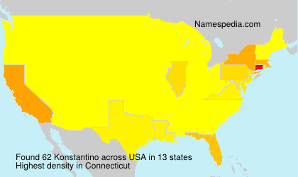 Surname Konstantino in USA Surname Konstantino in USA