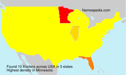 Surname Konters in USA Surname Konters in USA
