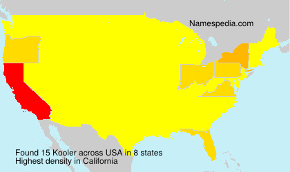 Surname Kooler in USA Surname Kooler in USA