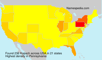 Surname Kopach in USA Surname Kopach in USA