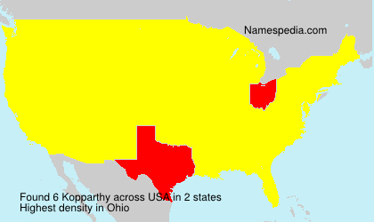 Surname Kopparthy in USA Surname Kopparthy in USA