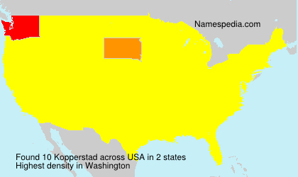 Surname Kopperstad in USA Surname Kopperstad in USA