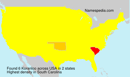 Surname Koranloo in USA Surname Koranloo in USA