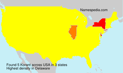 Surname Korant in USA Surname Korant in USA