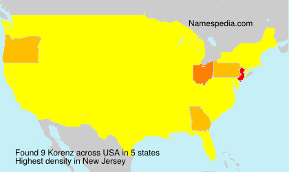 Surname Korenz in USA Surname Korenz in USA