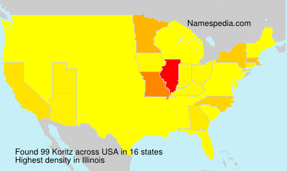 Surname Koritz in USA Surname Koritz in USA