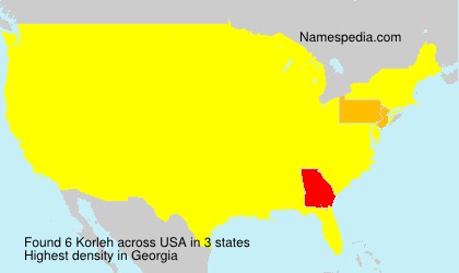Surname Korleh in USA Surname Korleh in USA