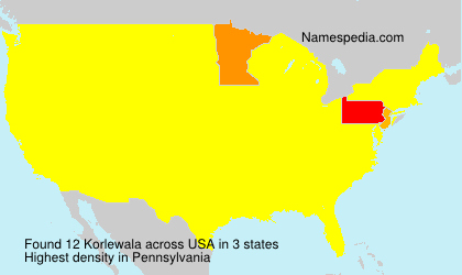 Surname Korlewala in USA Surname Korlewala in USA