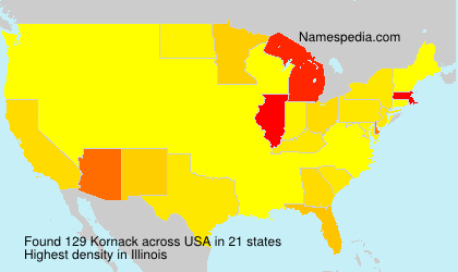 Surname Kornack in USA Surname Kornack in USA