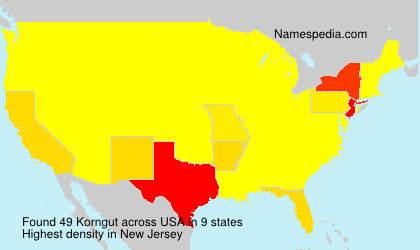 Surname Korngut in USA Surname Korngut in USA