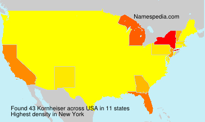 Surname Kornheiser in USA Surname Kornheiser in USA