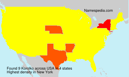 Surname Korolko in USA Surname Korolko in USA