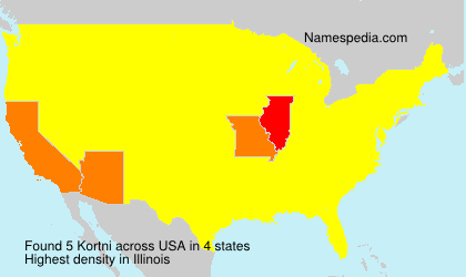 Surname Kortni in USA Surname Kortni in USA