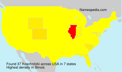 Surname Koschnitzki in USA Surname Koschnitzki in USA
