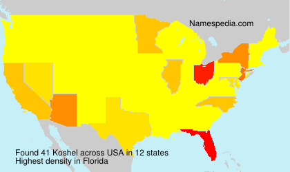 Surname Koshel in USA Surname Koshel in USA
