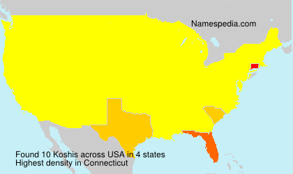 Surname Koshis in USA Surname Koshis in USA