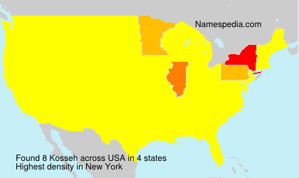 Surname Kosseh in USA Surname Kosseh in USA