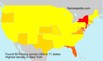 Surname Kossoy in USA Surname Kossoy in USA