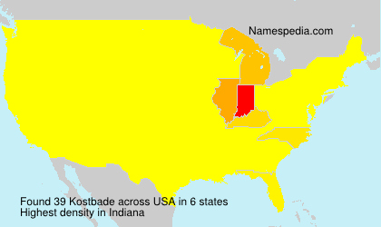 Surname Kostbade in USA Surname Kostbade in USA