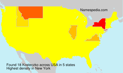Surname Kosteczko in USA Surname Kosteczko in USA