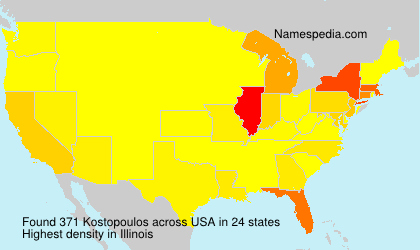 Surname Kostopoulos in USA Surname Kostopoulos in USA