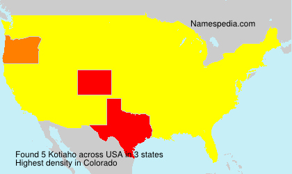 Surname Kotiaho in USA Surname Kotiaho in USA