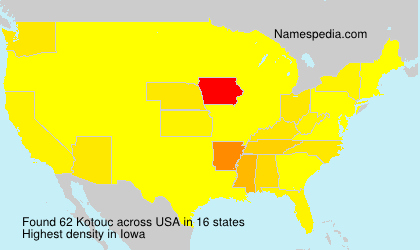 Surname Kotouc in USA Surname Kotouc in USA