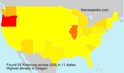Surname Kotsovos in USA Surname Kotsovos in USA