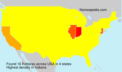Surname Kottaras in USA Surname Kottaras in USA