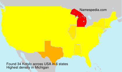Surname Kotylo in USA Surname Kotylo in USA