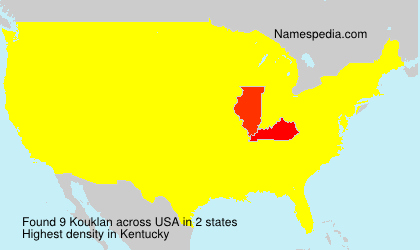 Surname Kouklan in USA Surname Kouklan in USA