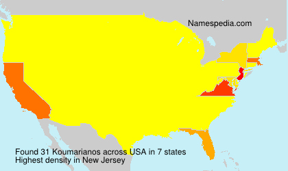 Surname Koumarianos in USA Surname Koumarianos in USA