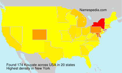 Surname Kouyate in USA Surname Kouyate in USA
