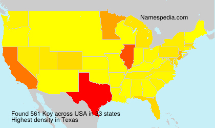Surname Koy in USA Surname Koy in USA