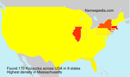 Surname Kozaczka in USA Surname Kozaczka in USA
