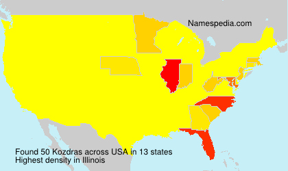 Surname Kozdras in USA Surname Kozdras in USA