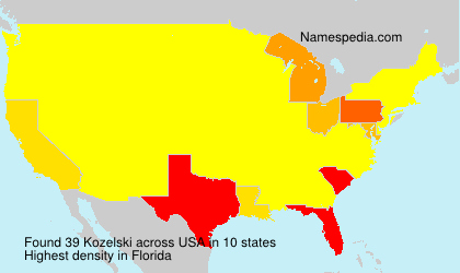 Surname Kozelski in USA Surname Kozelski in USA