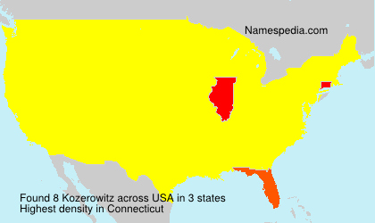 Surname Kozerowitz in USA Surname Kozerowitz in USA