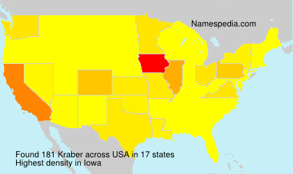 Surname Kraber in USA Surname Kraber in USA