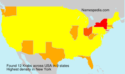 Surname Krabs in USA Surname Krabs in USA