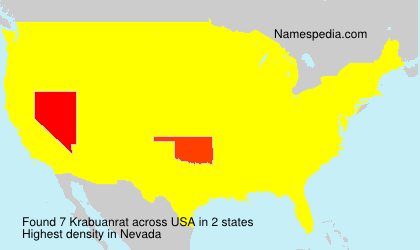 Surname Krabuanrat in USA Surname Krabuanrat in USA