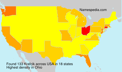 Surname Krafcik in USA Surname Krafcik in USA