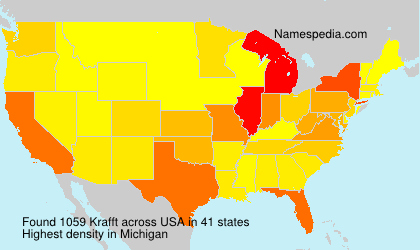 Surname Krafft in USA Surname Krafft in USA